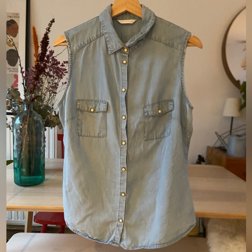PROMOD sleeveless shirt